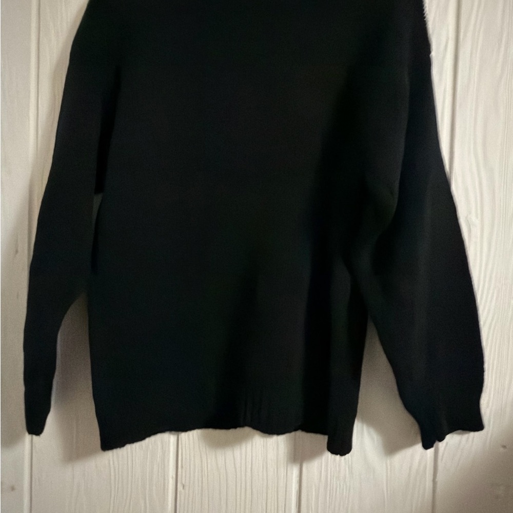 Pretense Black Acrylic Sweater - Picture 3 of 10